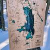 Flathead Lake Bathymetric Map - 8 Layers - Image 5